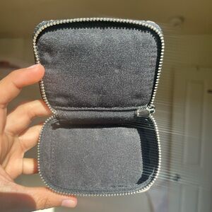 Coach Black Zippered Accessory Case